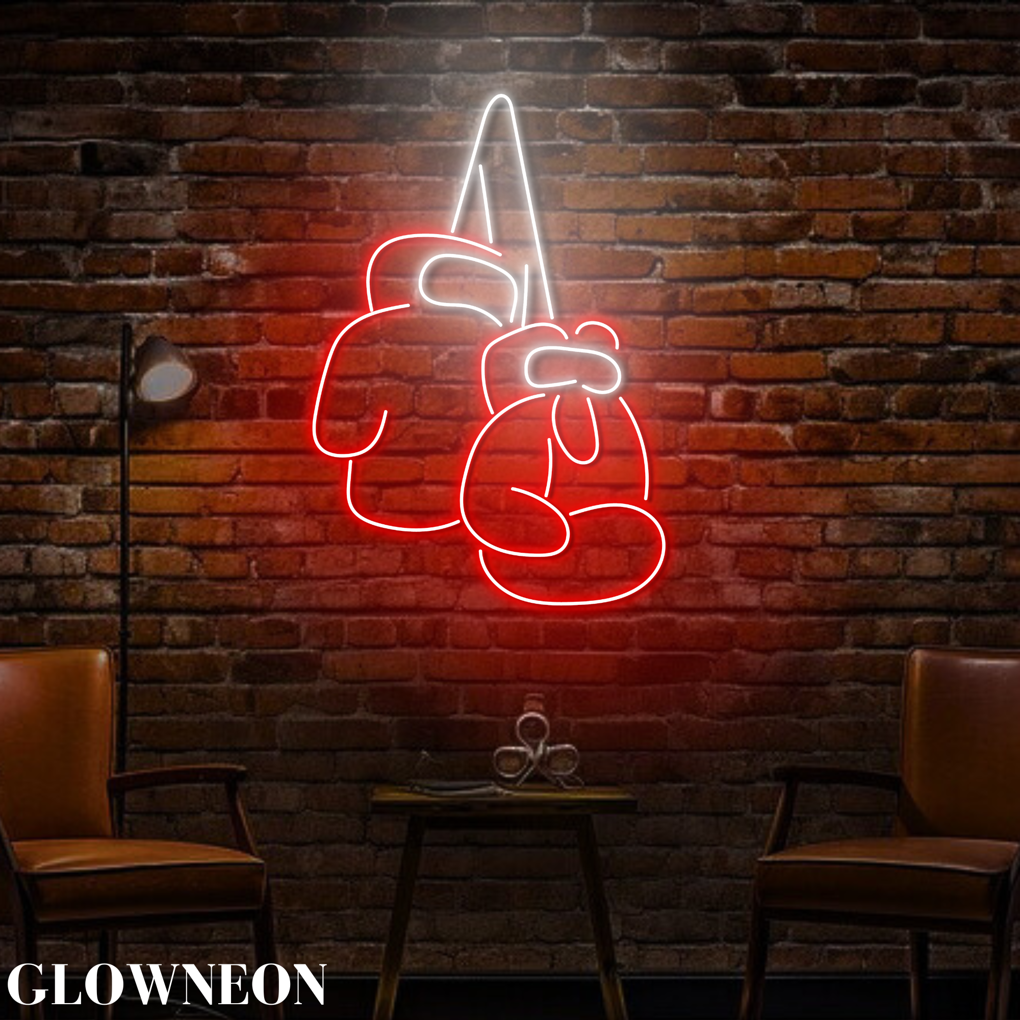 Glow Neon - Wholesale Neon Sign - Boxing Gloves Neon Light For Boxing Club Man Cave Wall Decor2