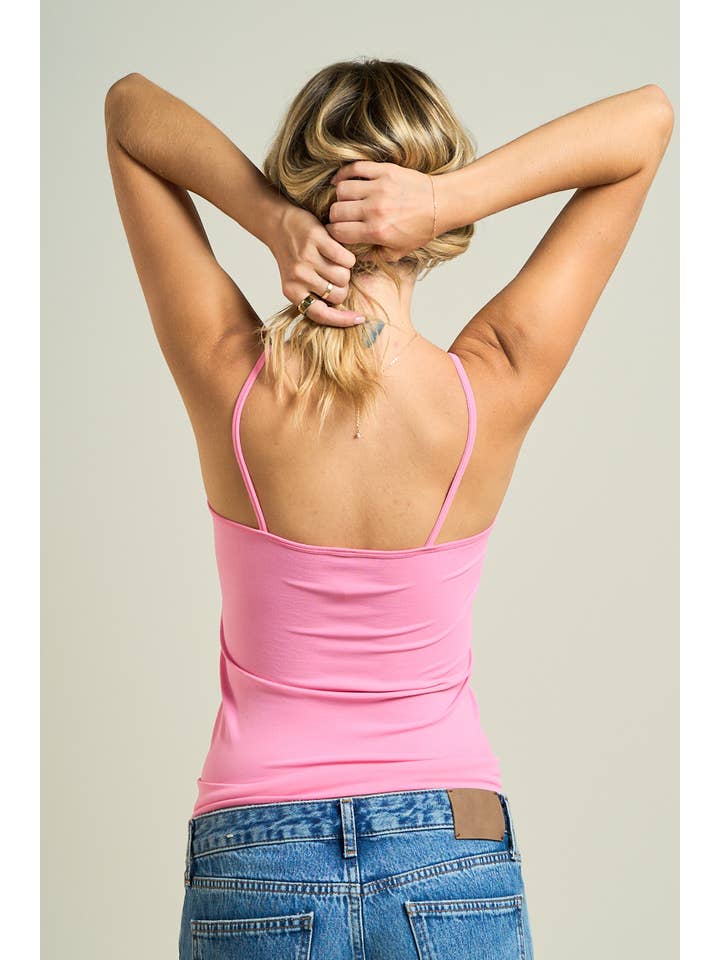 ANWND - Wholesale Tank Top - Women's - S55523-Essential Spaghetti Strap Cami47