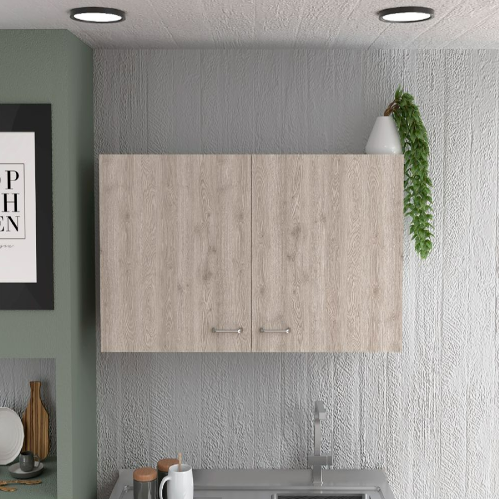 TUHOME FURNITURE - Vendita all'ingrosso Armadietto - Mobile a muro Napoles con doppia anta e due ripiani9