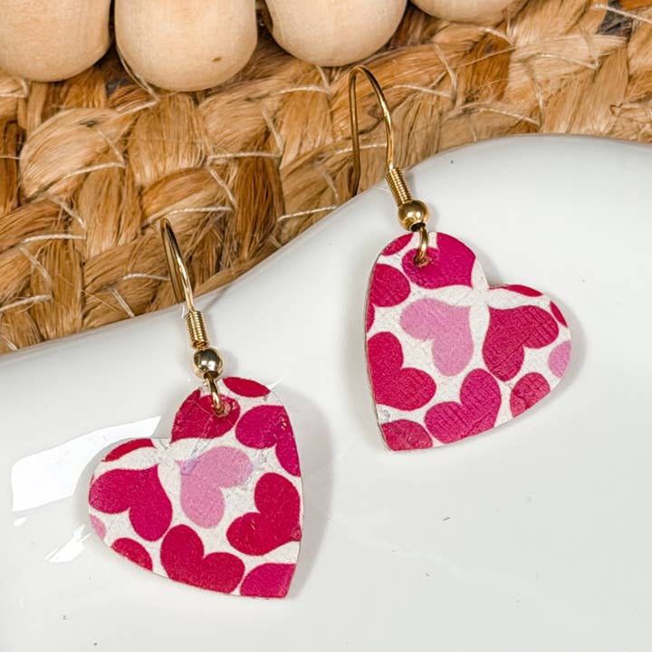 Be Mine Heart Earrings for wholesale by Bee Marie Market LLC