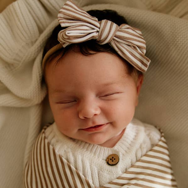 VIXSA - Wholesale Fashion Headband - Baby - Willow Bamboo Bow Headband0