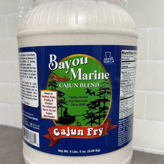 Cajun Fry Gallon for wholesale by Bayou Marine Cajun Blend