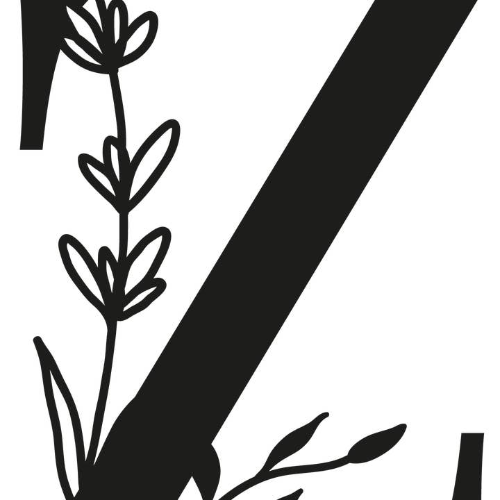 Keystone Steel Co. - Wholesale Wall Accent - Botanical Letter Wall Decor36