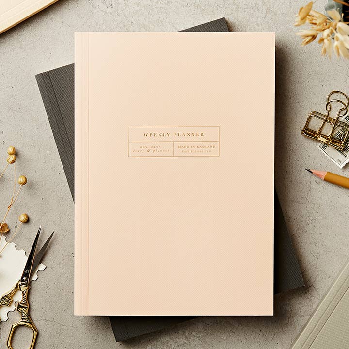 Weekoverzicht planner Shell voor wholesale door Katie Leamon