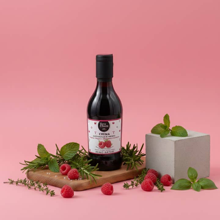 Crème Balsamique au Condiment de Framboise - 250 ml pour la vente par Acetaia Terra del Tuono Soc. Agr. SRL