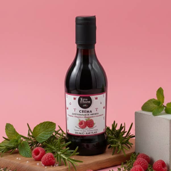 Crème Balsamique au Condiment de Framboise - 250 ml pour la vente par Acetaia Terra del Tuono Soc. Agr. SRL