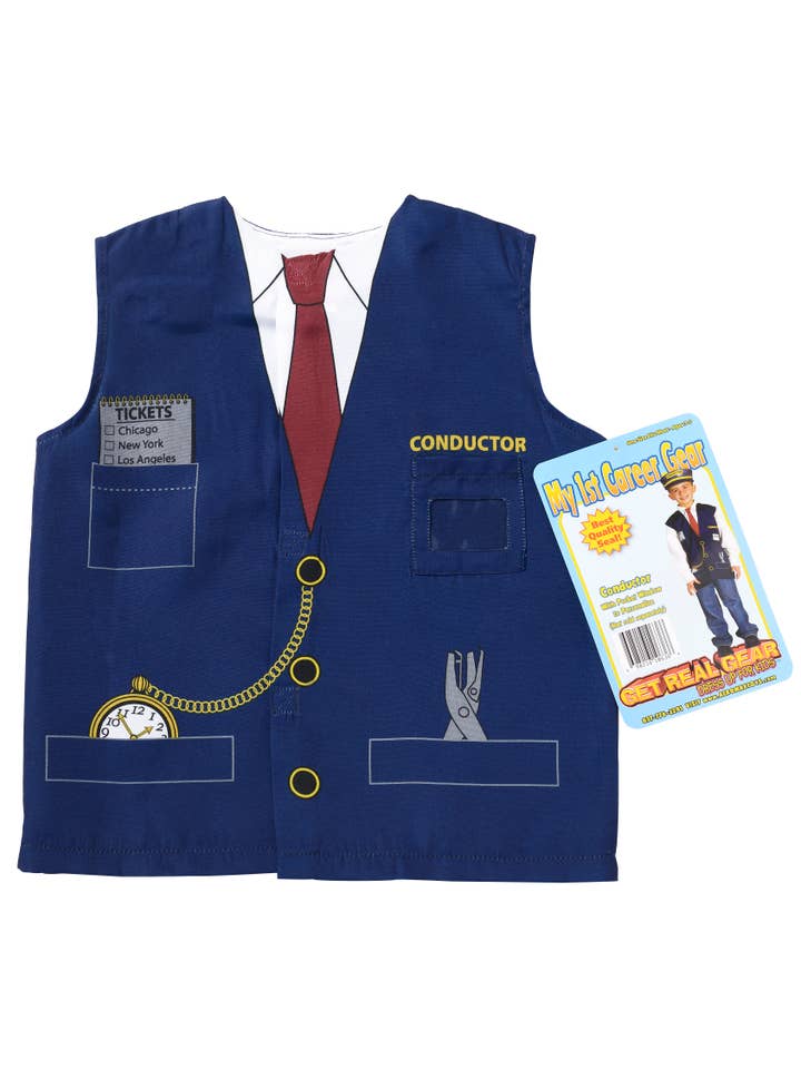 Aeromax Toys - Wholesale Costume - Kids - My 1st Career Gear Train Conductor