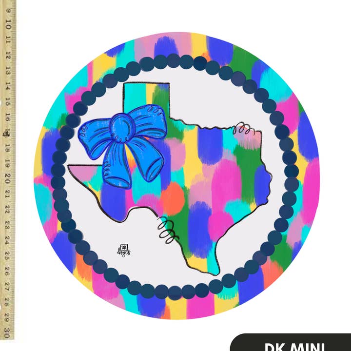 Colorful Texas Mini for wholesale by DK Designs Georgia