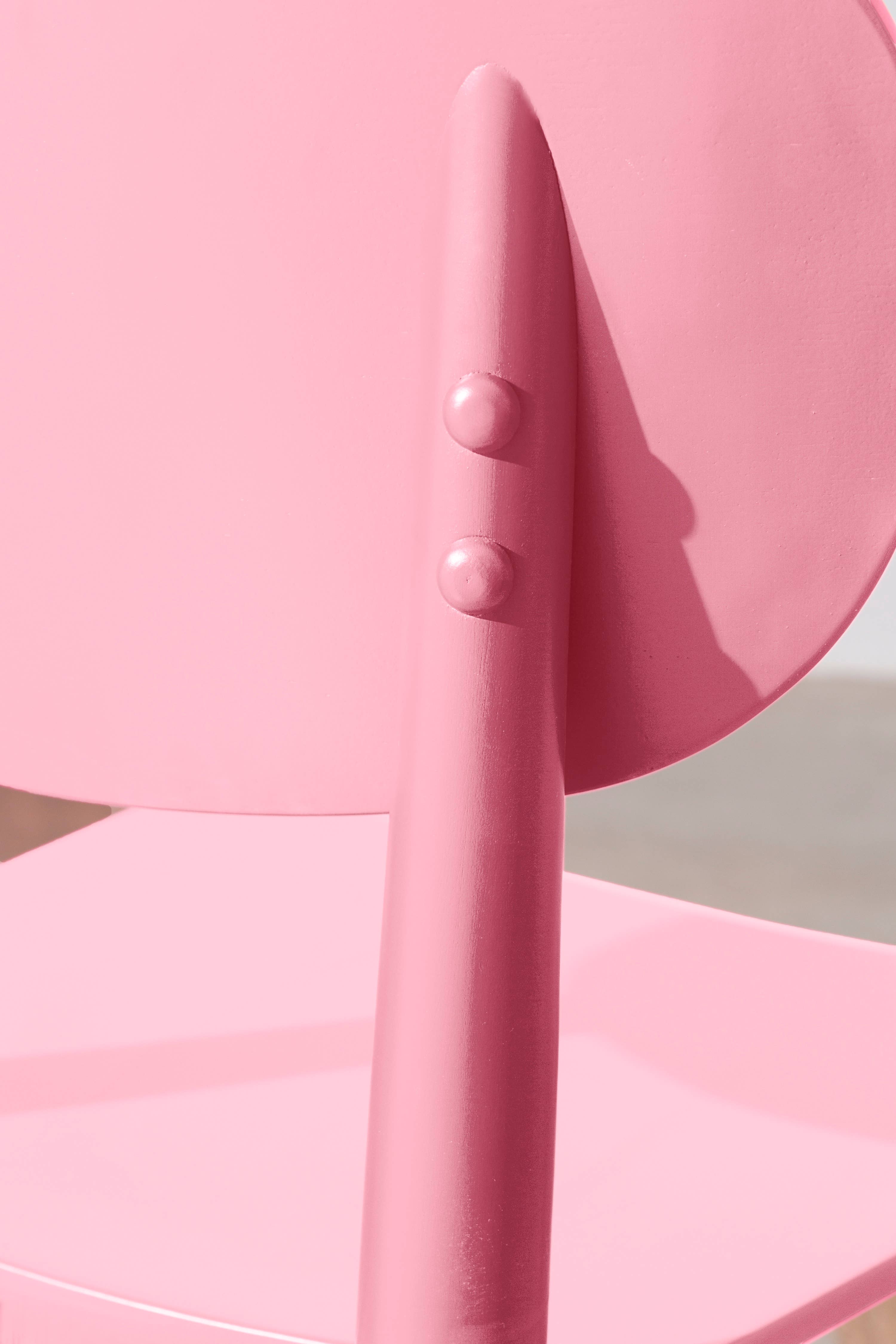 Really Nice Things - Wholesale Chair - Solid beech wood chair pink3