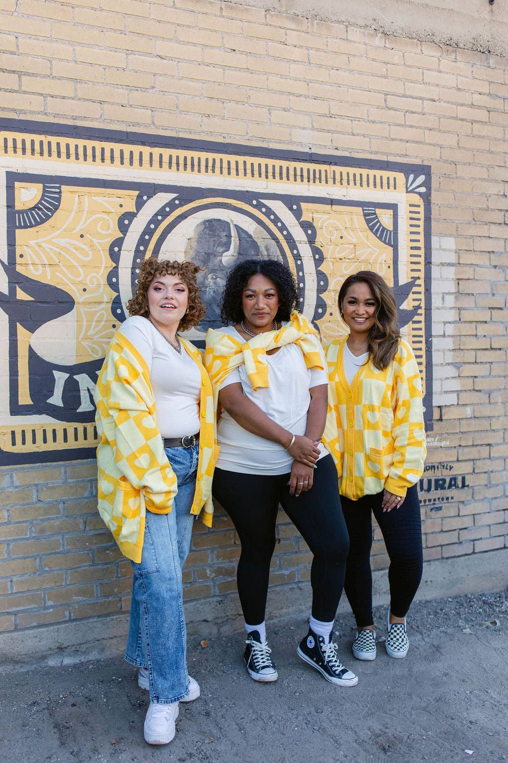 Taby Originals - Wholesale Cardigan - Women's - TABY ORIGINAL: Radical Self Love Cardigan In YELLOW*** Sizes XS-5X!***12