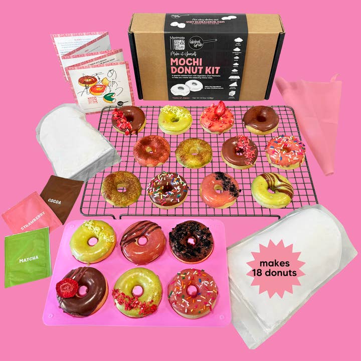 Global Grub - Wholesale DIY Food Kit - DIY Mochi Donut Kit