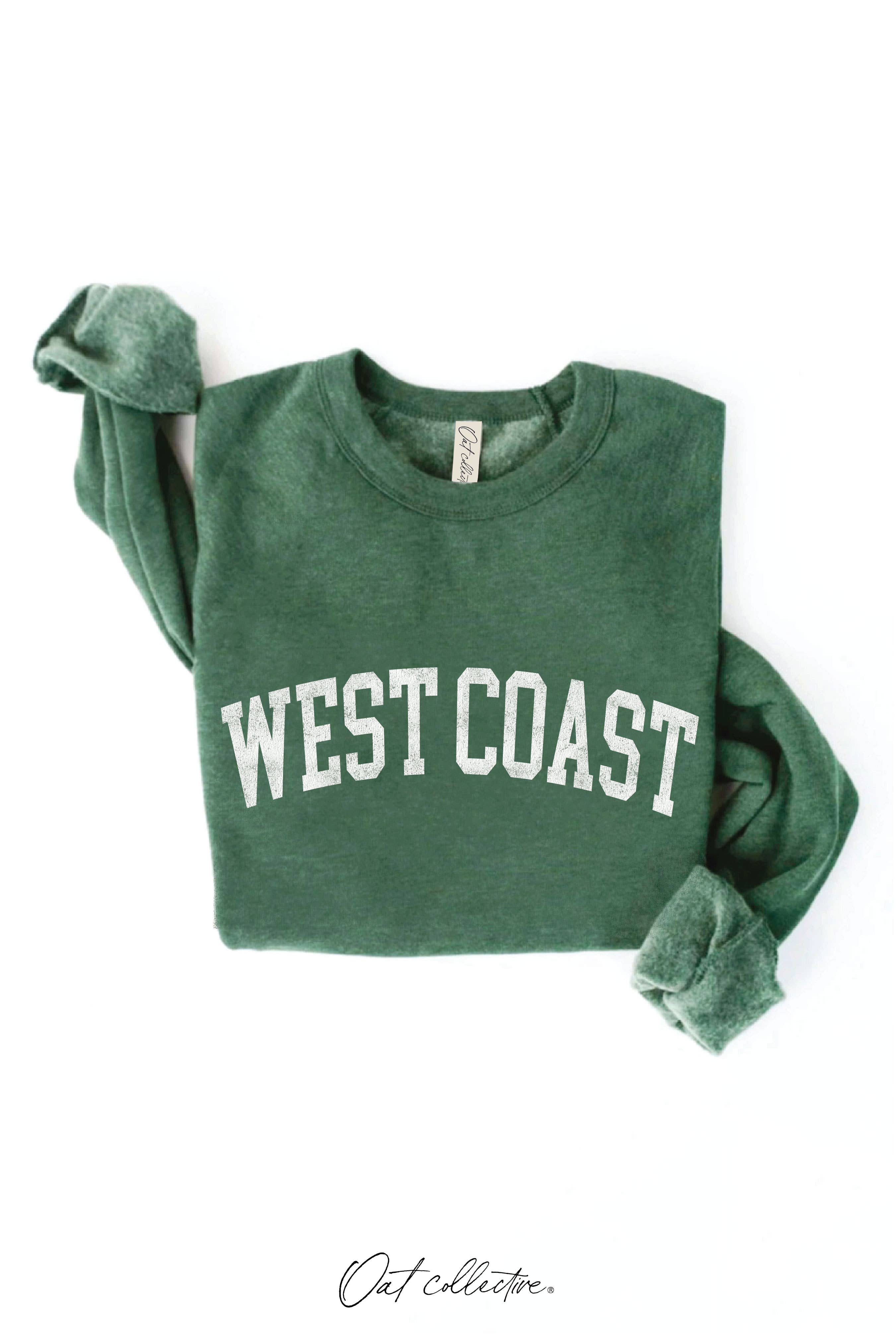 OAT COLLECTIVE – wholesale Graphic sweatshirt – Women’s – WEST COAST Graphic Sweatshirt5