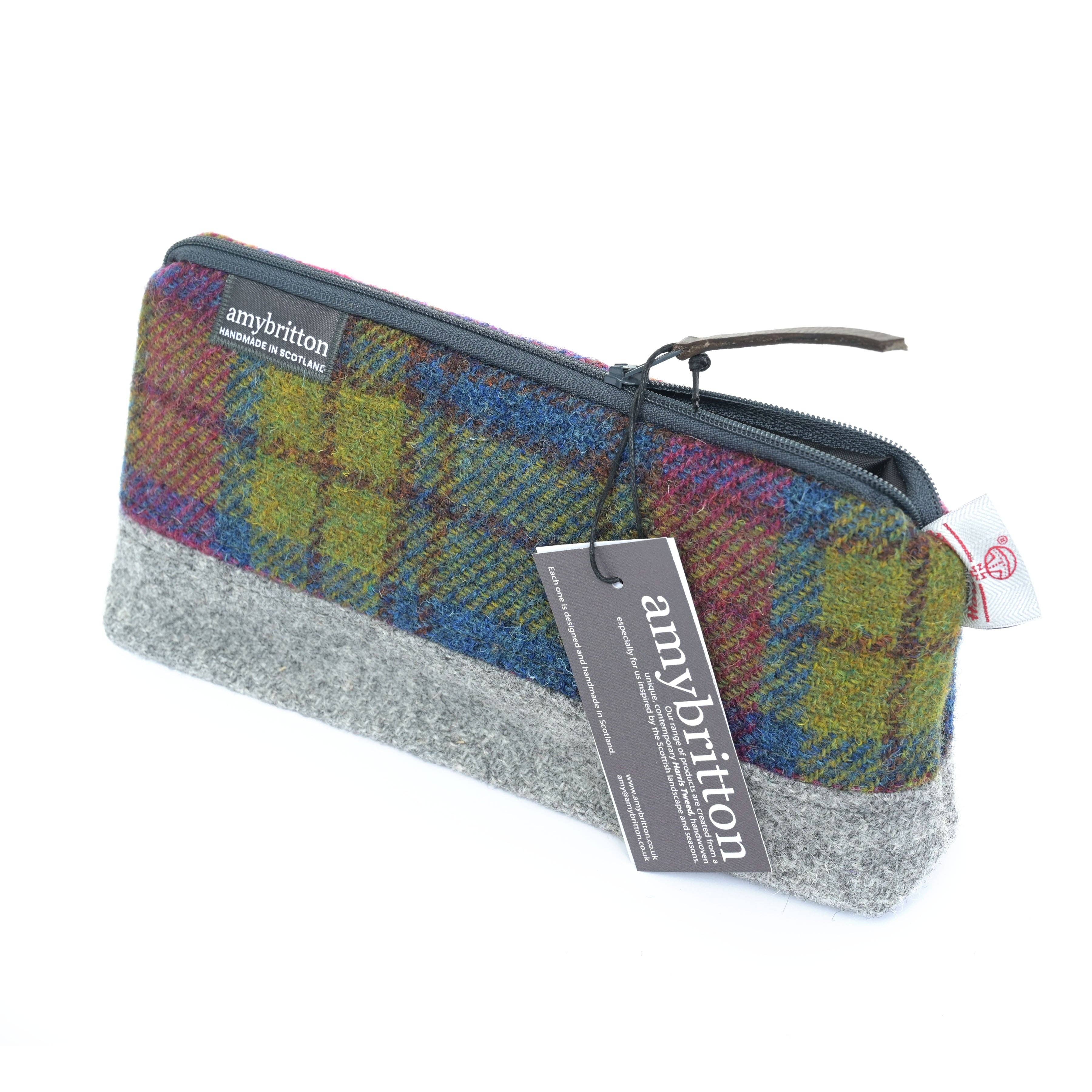 Amy Britton Harris Tweed Products - Wholesale Makeup/Cosmetic Bag - Highland Range Harris Tweed® Wash Bag21