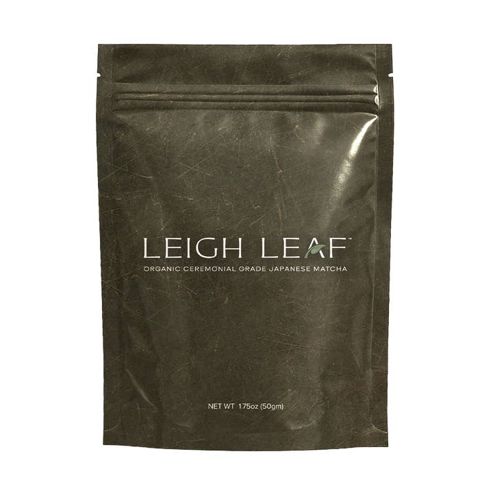 Premium Organic Ceremonial Grade Matcha - 50g Bag for wholesale by Leigh Leaf