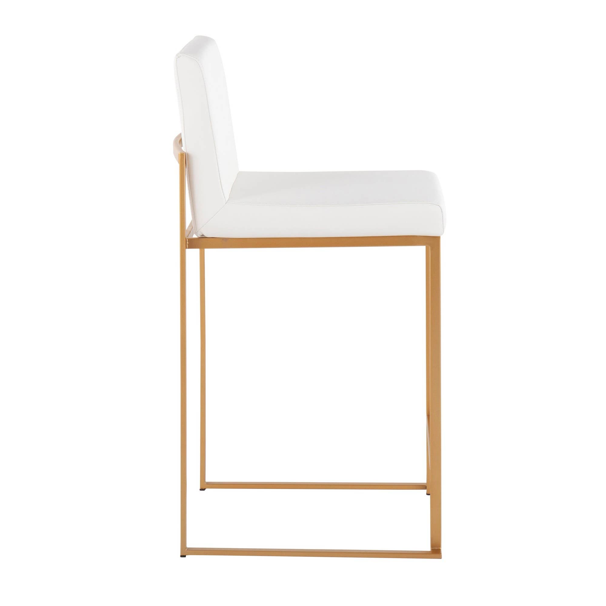 LumiSource and Grandview Gallery - Wholesale Stool - Fuji High Back 26" Fixed-height Counter Stool AU - Set of 230