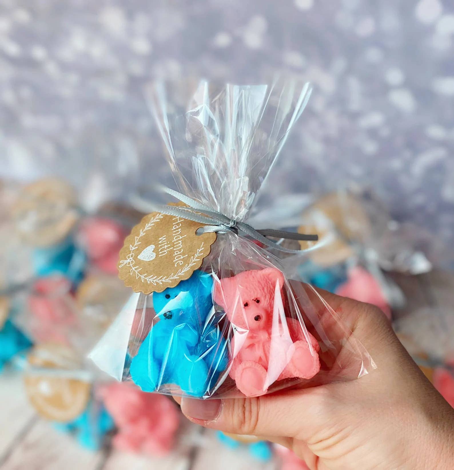 TheDivaSoap – wholesale Party gift – 25 Bear Soap Baby Shower Favors2