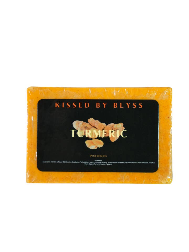 Turmeric Face Soap for wholesale by Kissed by Blyss