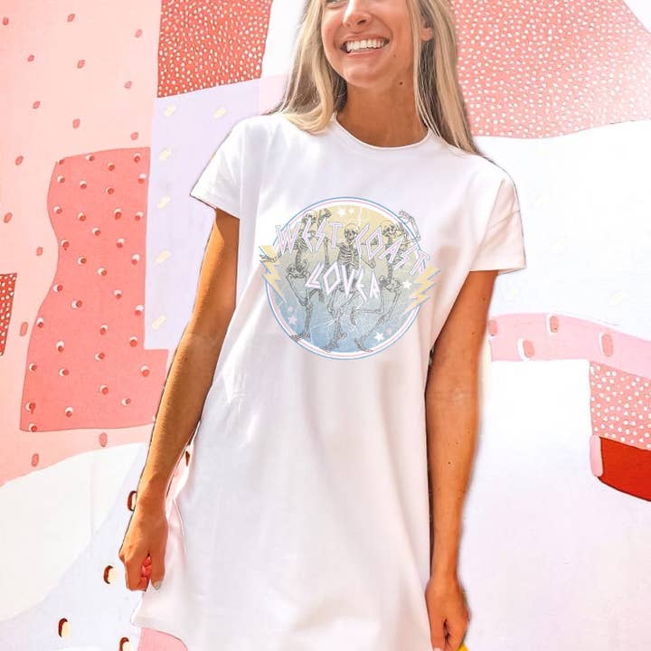 West Coast T-Shirt Dress for wholesale by Mamie Ruth