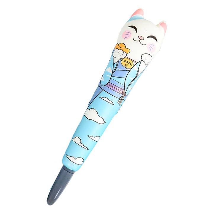 Cap Zone - Wholesale Pen - Lucky Cat Slow Rising Squishy Pen - 36 pcs