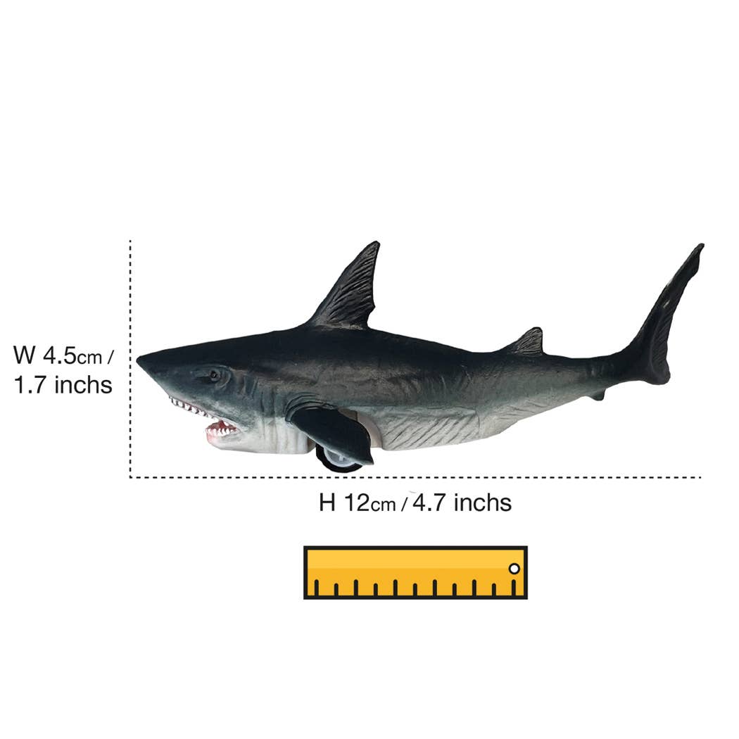 Deluxebase - Wholesale Toy Car/Truck - Kids - Replica Racers - Great White Shark, Pull-Back Vehicle3