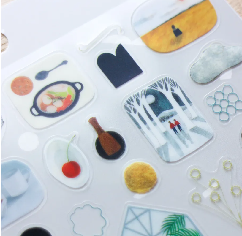 「FUNJI」In Japan - Wholesale Sticker - Nishi Shuku Japanese Sticker Sheets – Garden & SCENE Designs11