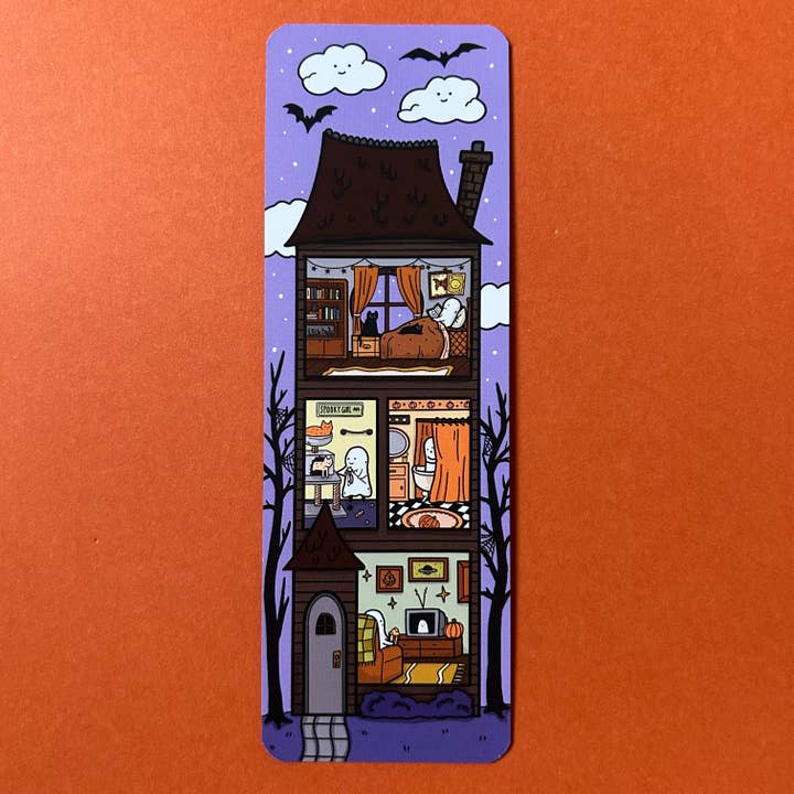 Little Spooky Studio - Wholesale Bookmark - House Tour Bookmark1