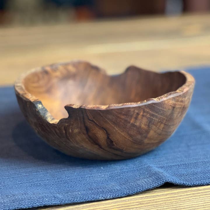 Tuckahoe Hardwoods - Wholesale Bowl - Live Edge Bowls - Nesting Set of 3 - Medium Size