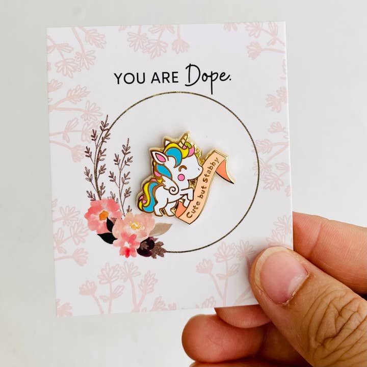Tiny Gift Society - Wholesale Lapel pin/button - Cute Unicorn Enamel Pin | Lapel Pin Brooch Novelty Gifts1