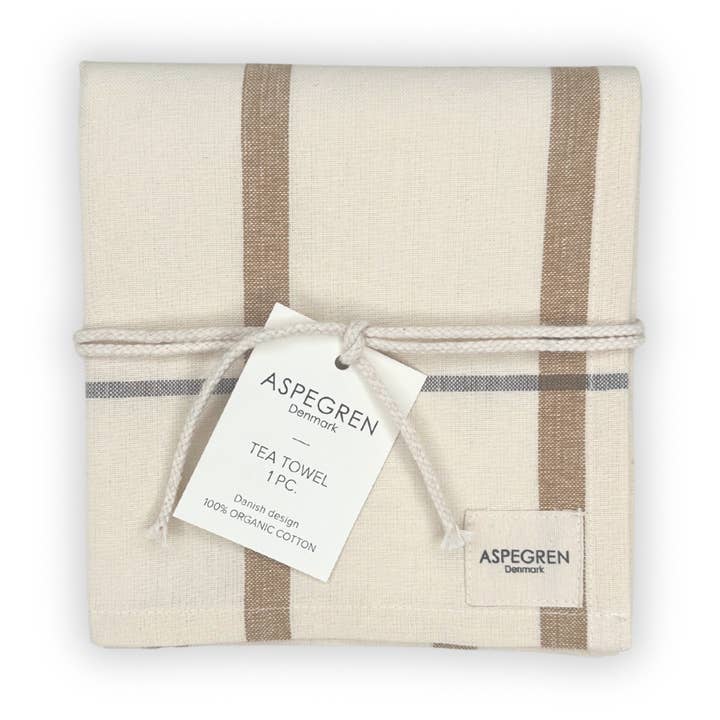 Kökshandduk - Ekologisk Bomull - Strada - Goldenspice för wholesale av Aspegren Denmark