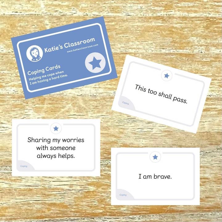 Coping Cards (Bullying) for wholesale by Katie's Classroom
