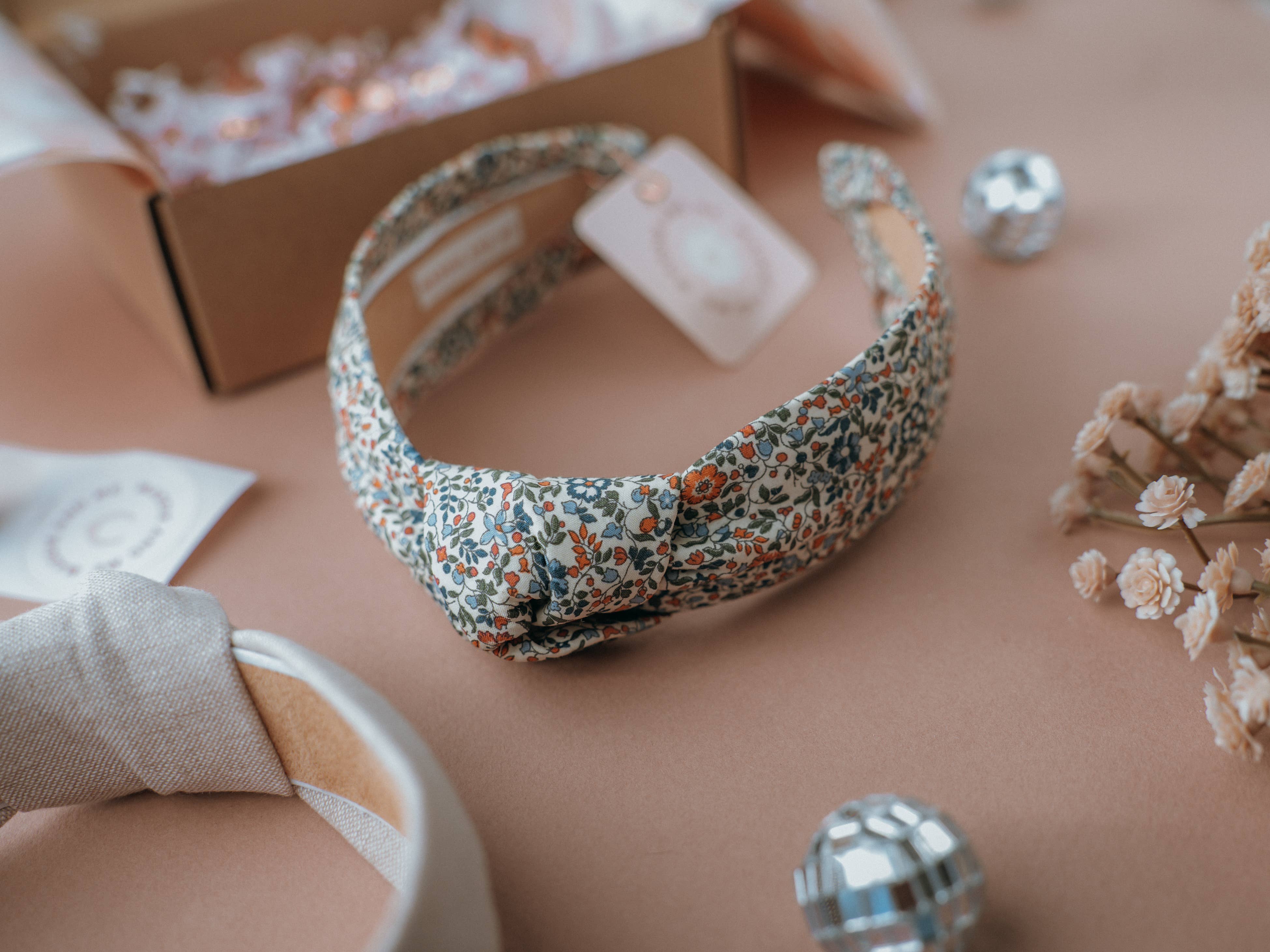 Maddie and Me Handmade - Wholesale Fashion Headband - Women's - Liberty of London Katie & Millie Floral Knot Headband10