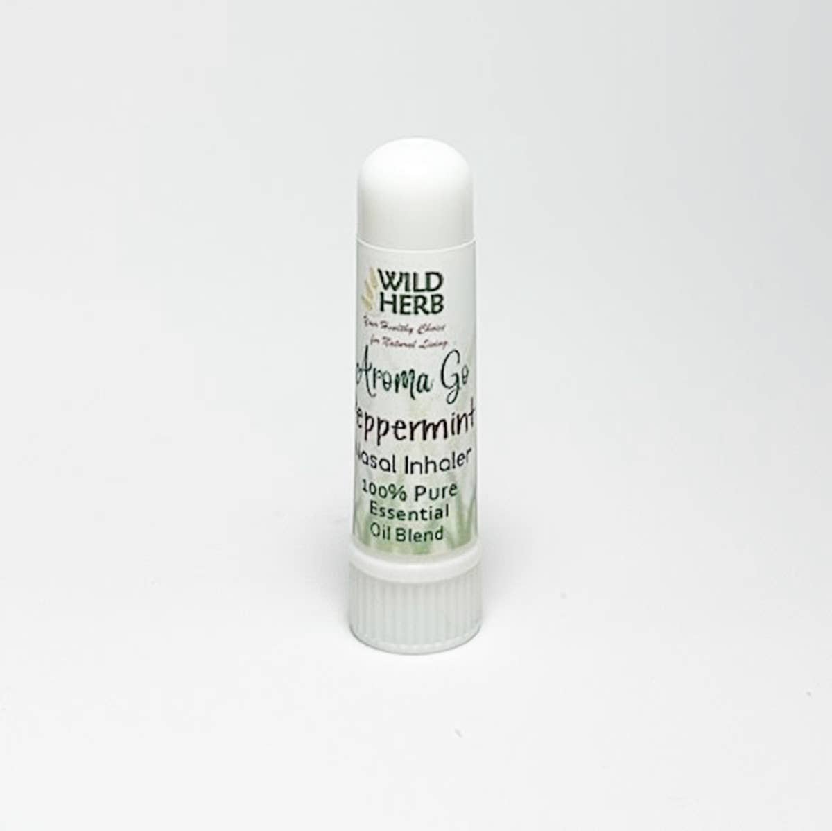 Wild Herb Soap Co - Vente Inhalateurs d'aromathérapie - Inhalateur nasal à huile essentielle pure de menthe poivrée, aromathérapie1