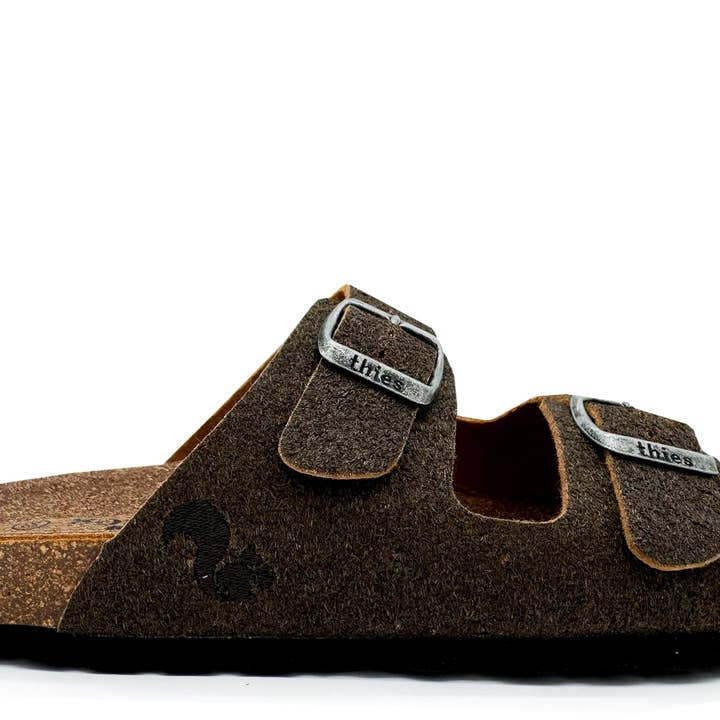 thies 1856 ® Eco Palm Sandal vegan dark palm for wholesale by thies
