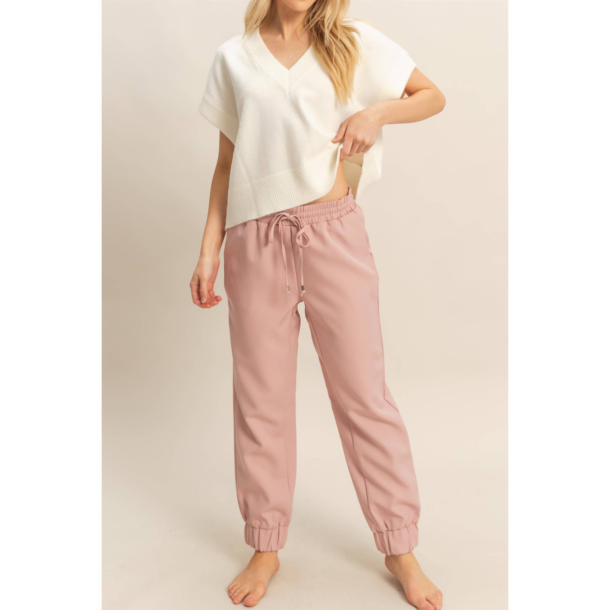 HYFVE - Vente Pantalon – femme - Joggeurs à cordon de serrage avec chevilles froncées21