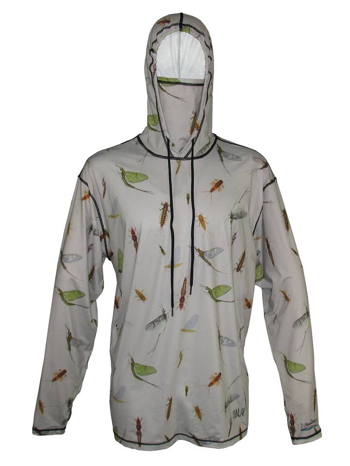 Mayfly Graphic Fishing Hoodie for wholesale by Cognito Brands, Inc.