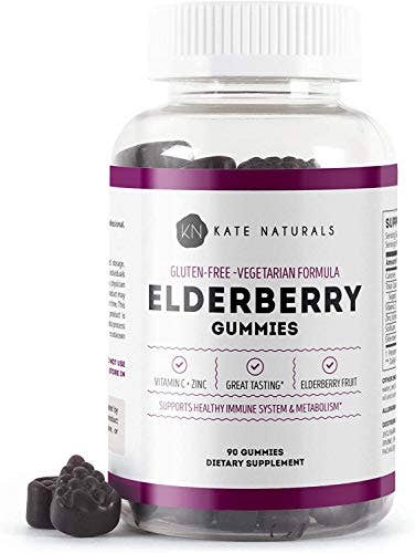 Kate Naturals - Wholesale Oral Supplement/Vitamin - Elderberry Gummies (90 count)