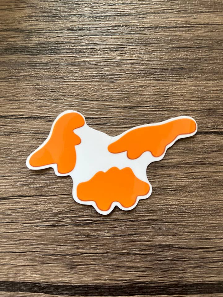 Dino Nuggies Sticker, Funny Sticker, Decal, Glossy Sticker for Laptop, Car, Water Bottle, and Phone for wholesale by Murder of Crows Studio