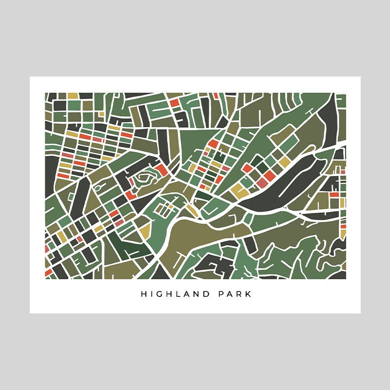 Faraway Places Paper - Wholesale Postcard Set - Los Angeles Neighborhood Print Postcards - Set of 144