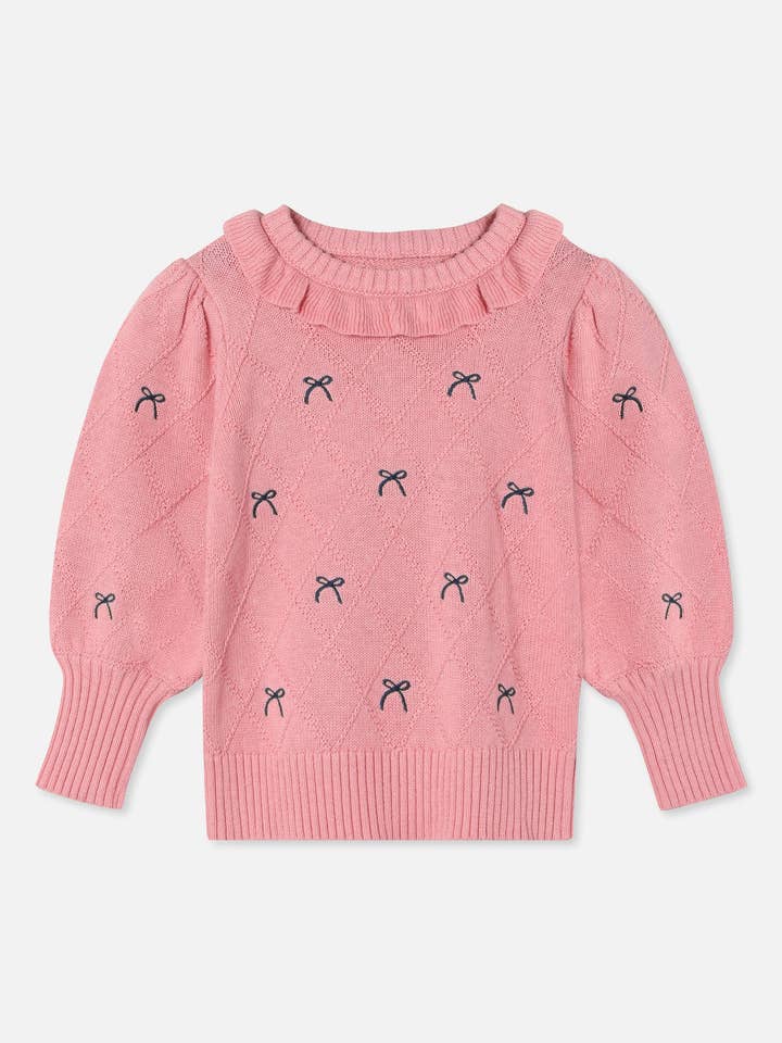 PULLOVER LUCIE BOW per la vendita all'ingrosso da parte di Fliink