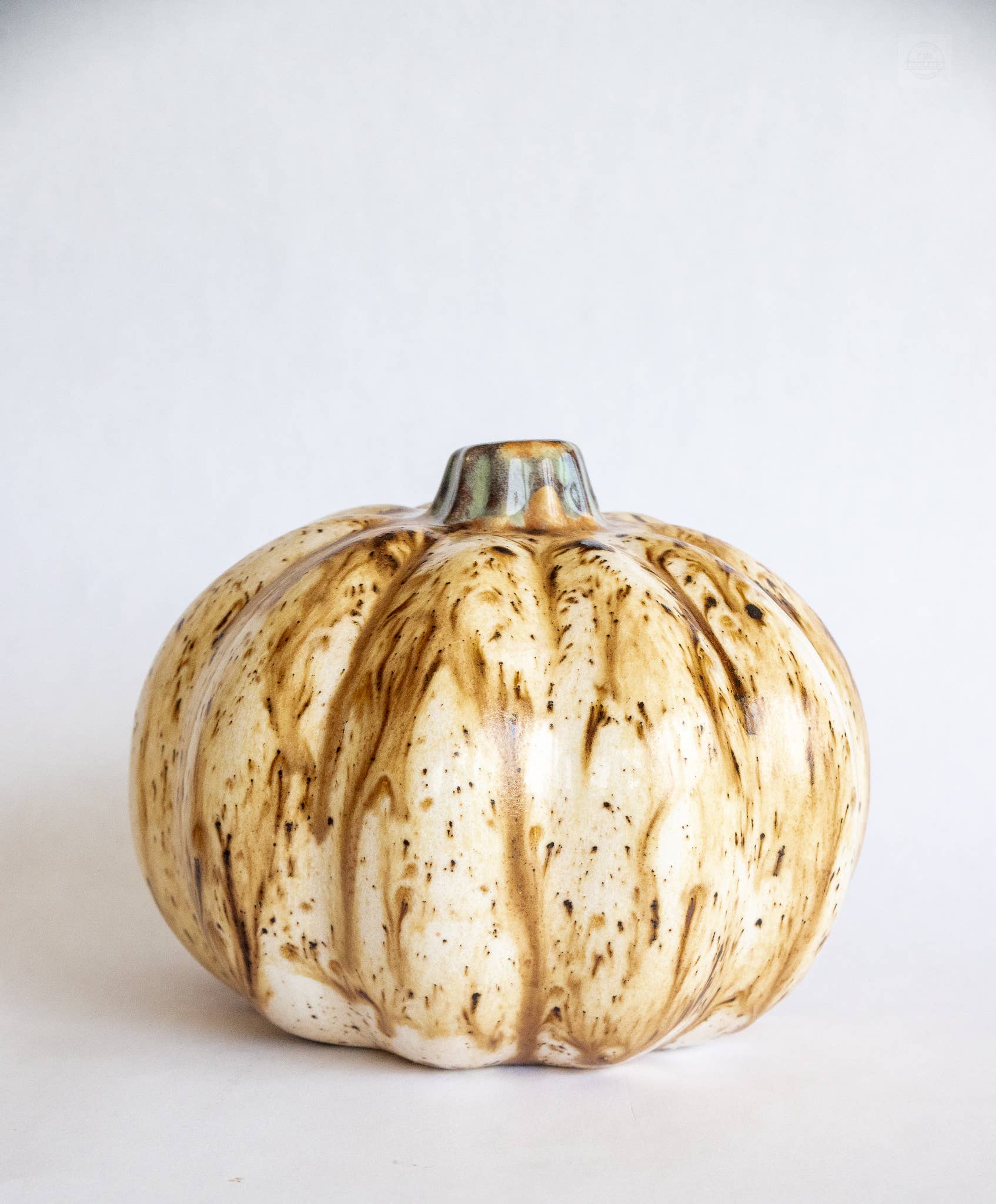 Prodigal Pottery - Wholesale Decorative Tabletop Object - Ceramic Pumpkin2