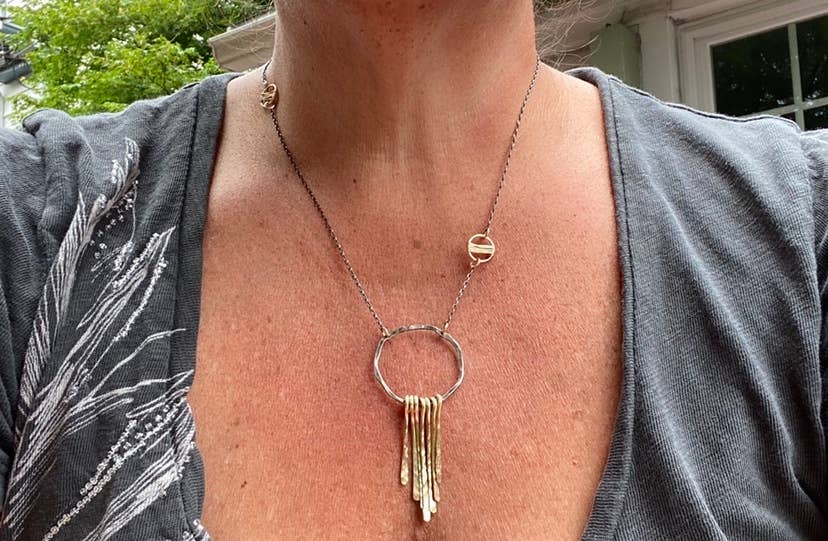 Laura J Designs - Wholesale Pendant/Charm Necklace - Elektra Bars Necklace8