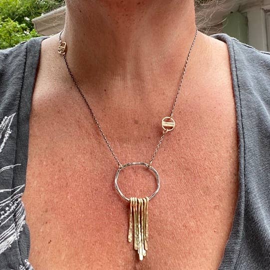 Laura J Designs - Wholesale Pendant/Charm Necklace - Elektra Bars Necklace8