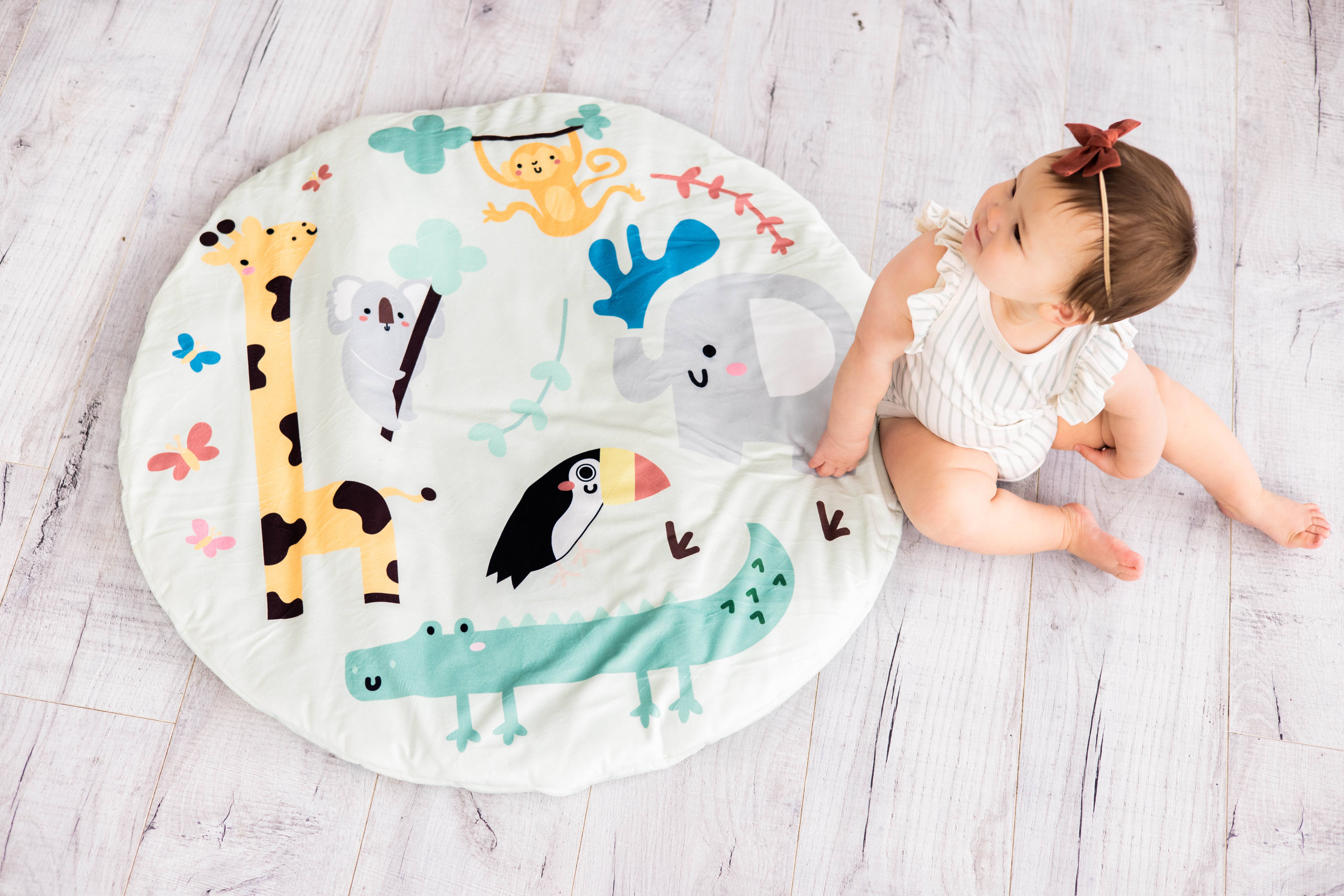 Pearhead - Wholesale Play Mat - Kids & Baby - Animals Baby Plush Play Mat5