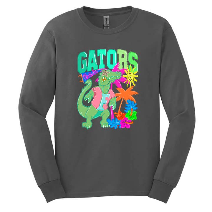 Florida Gators - Collage Ambiance Années 90 - Manches Longues pour la vente par Simply You Customs