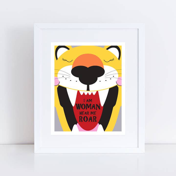 Creative Monsoon - Wholesale Art Print - The Lioness Print2