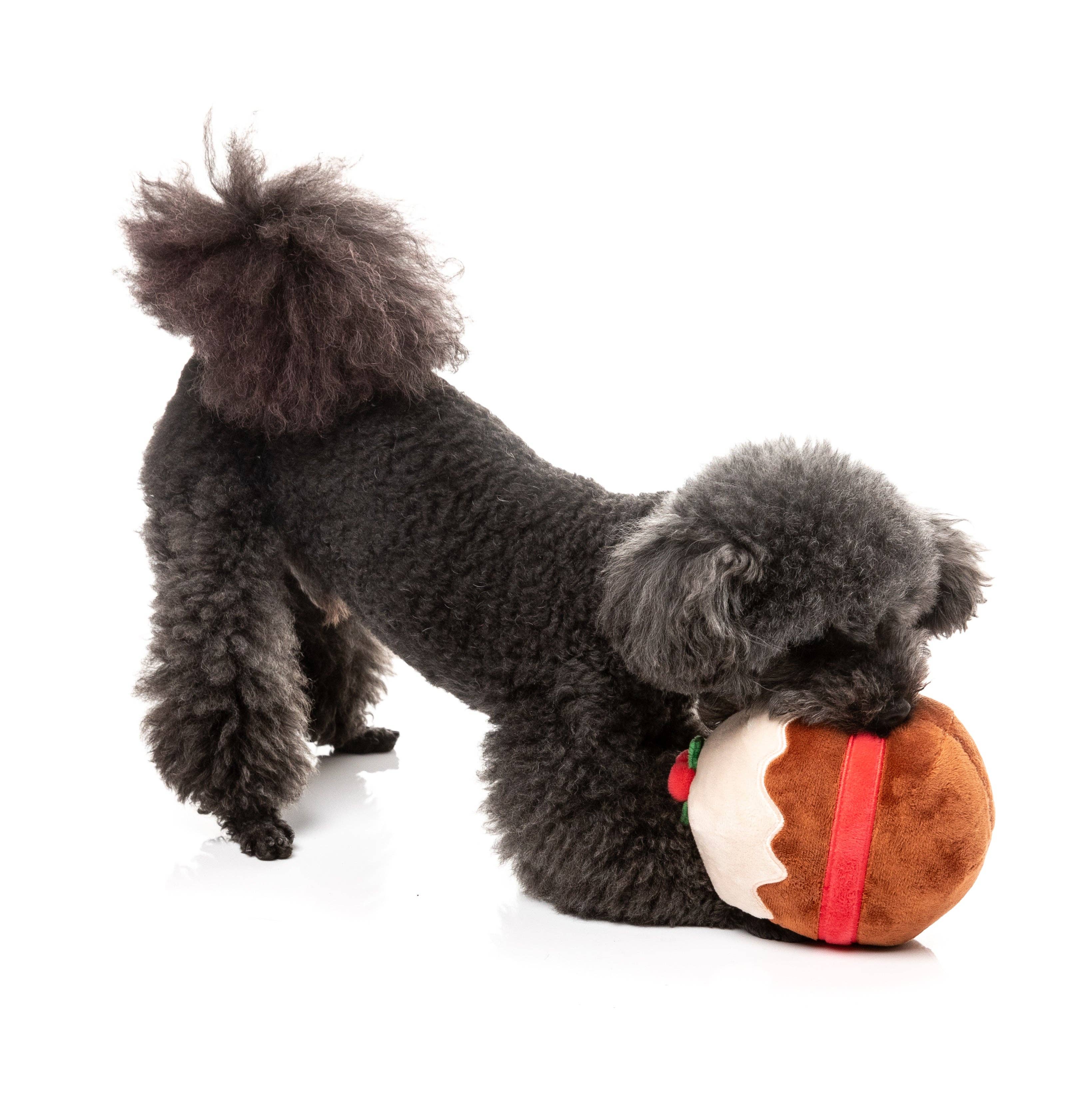 In Vogue Pets – wholesale Pet plush toy – Dog – Merry Puddin' - Christmas - Dog Toy6