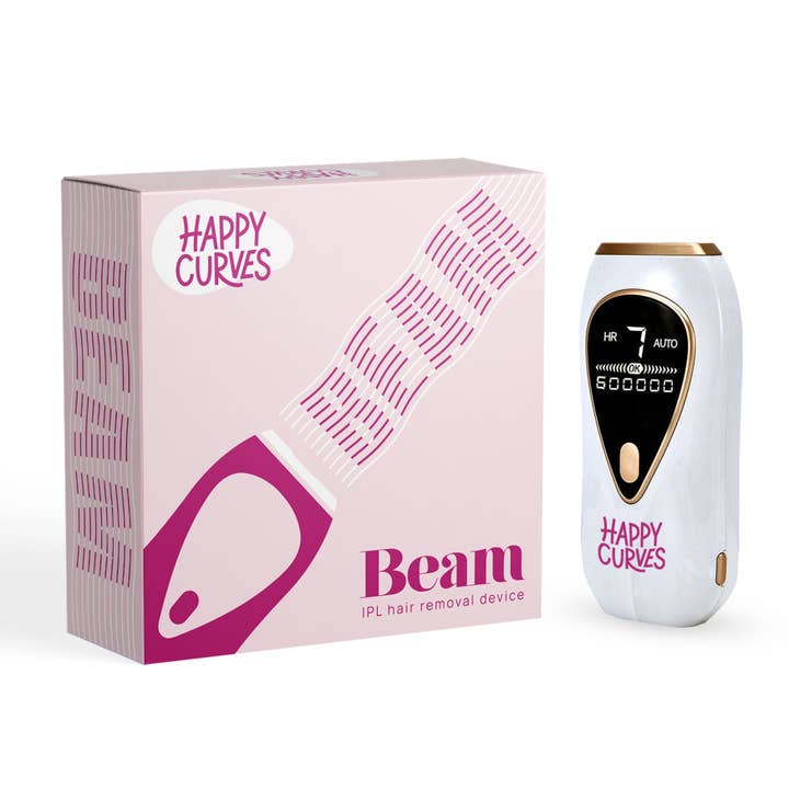 Happy Nuts - Wholesale Body Hair Removal Product - Happy Curves Beam At-Home IPL Hair Removal System
