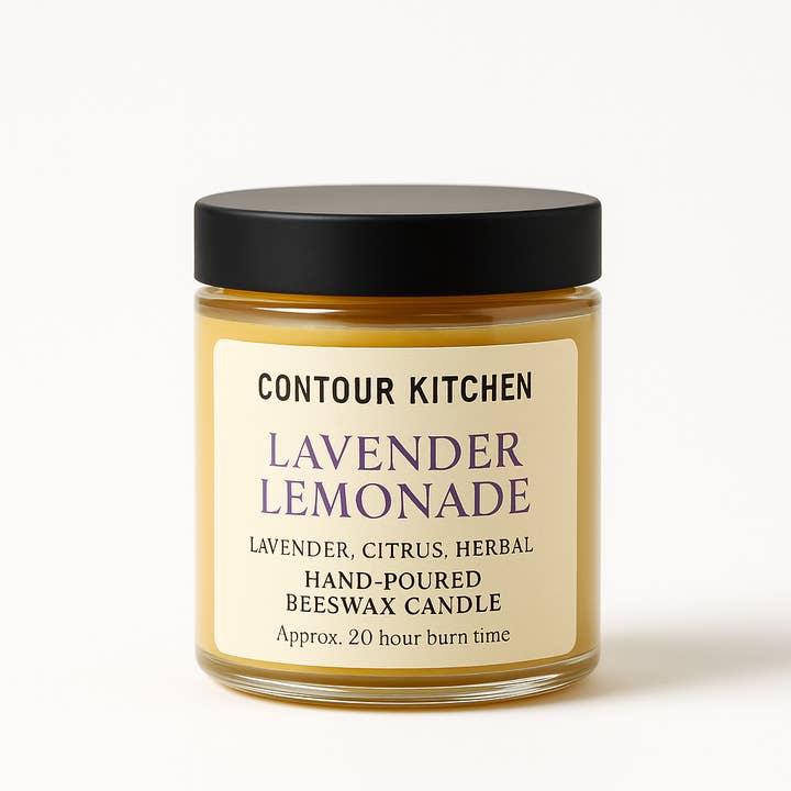 Lavender lemonade Tea Candle for wholesale by Contour Kitchen