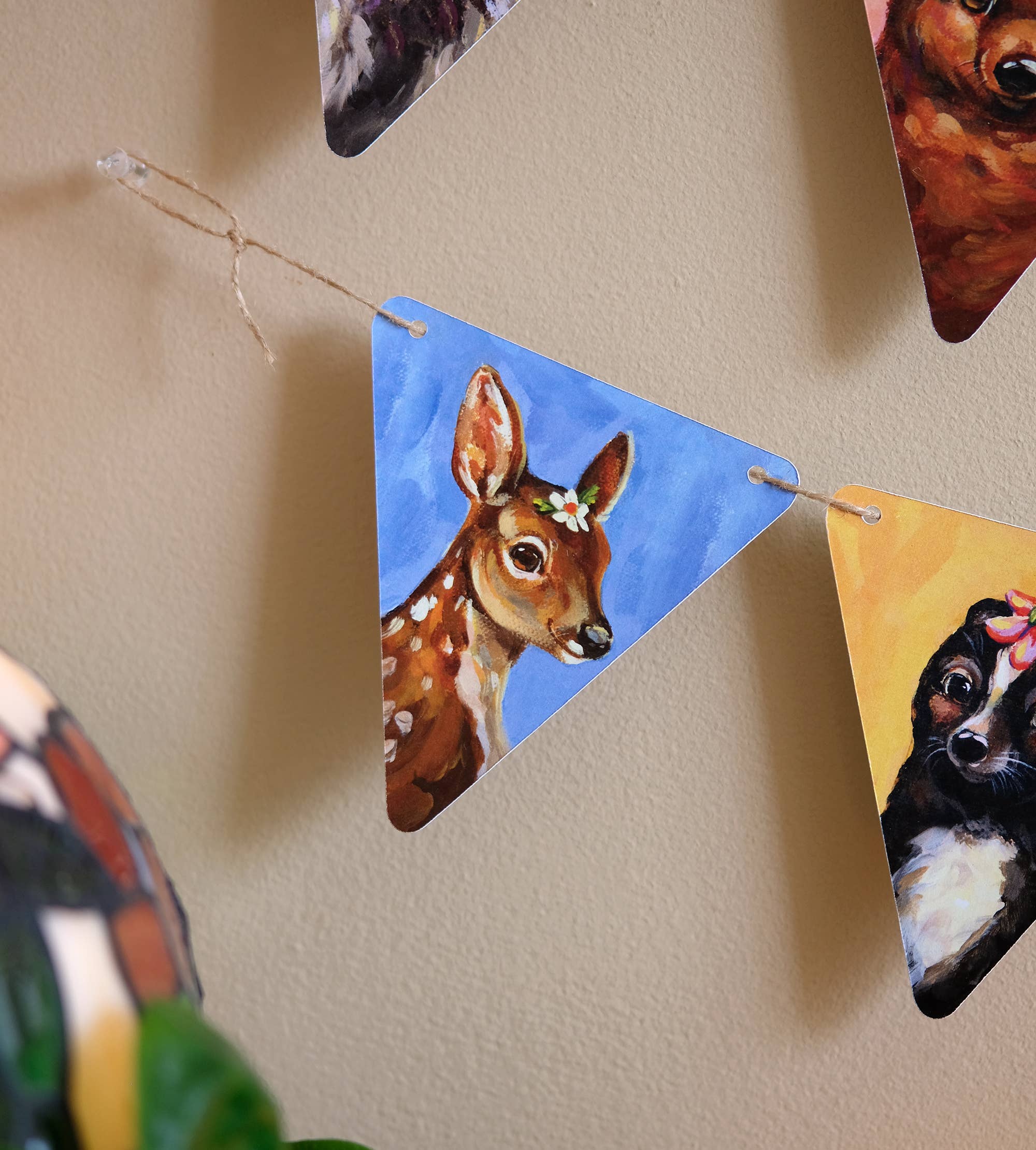 Doro Marcello - Wholesale Bunting/Garland - Animals Paper Garlands | DIY Craft Kit | Birthday Bunting5