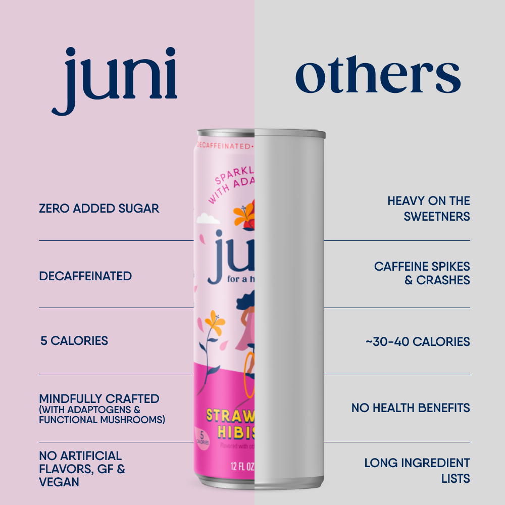 Juni - Wholesale Sparkling Water - Strawberry Hibiscus2